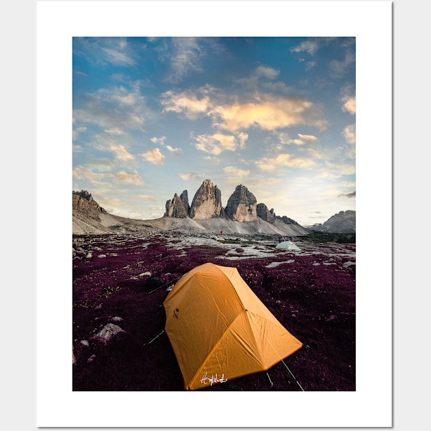 Mountain Camping Wall Art by ArijitWorks